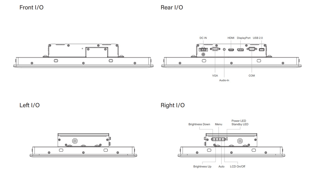 CV-115C-R11/M1101-R10 Industriemonitor 6 CV-115C-R11/M1101-R10 Industriemonitor 6