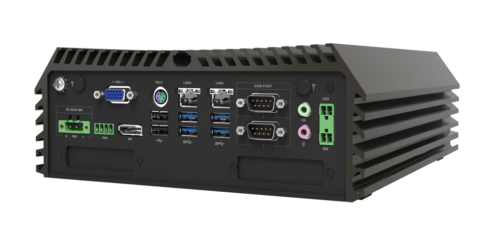 DS-1400-R10 Embedded PC linke Seite DS-1400-R10 Embedded PC linke Seite