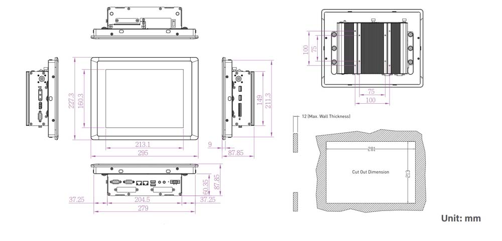 PPC CV-110HR-R10/P1001E-R10 02-Skizze