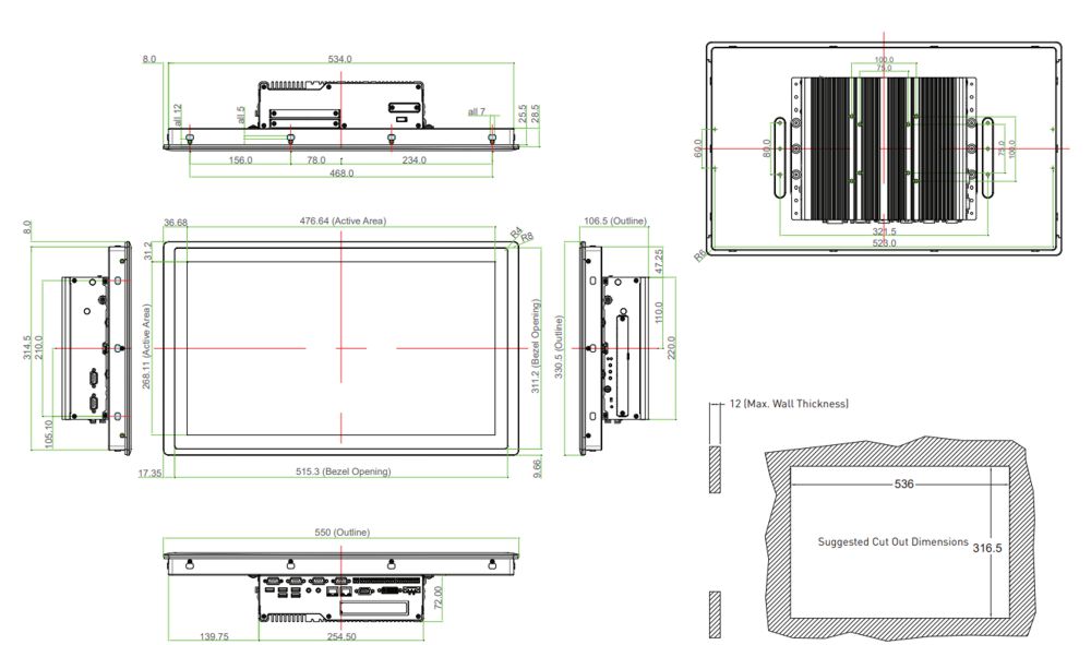 PPC Modul CS-W124C-R10/P2002E-i5-PI-R10 PPC Modul CS-W124C-R10/P2002E-i5-PI-R10