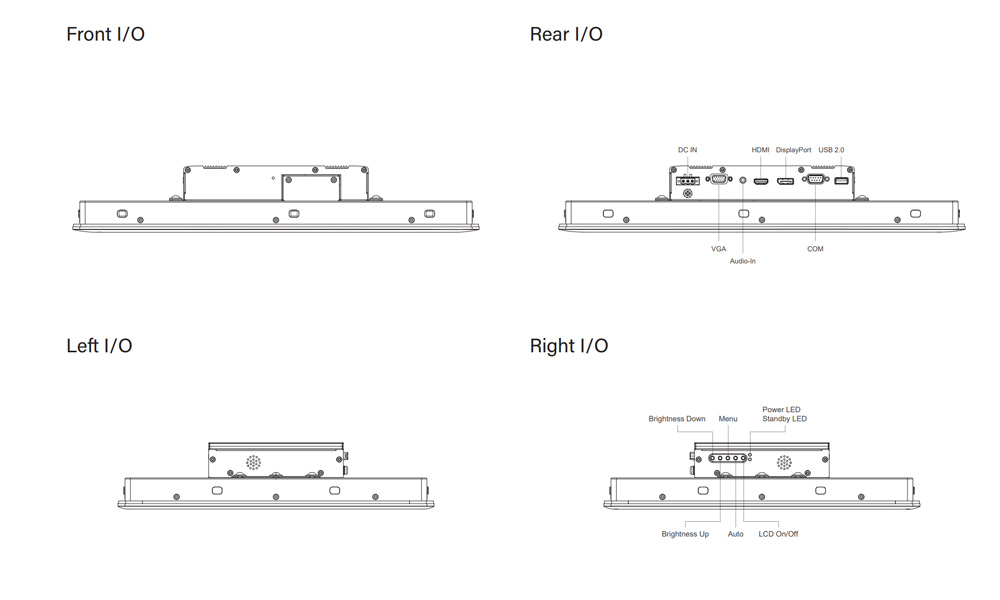 CV-117R-R10/M1101-R10 Industriemonitor 6 CV-117R-R10/M1101-R10 Industriemonitor 6