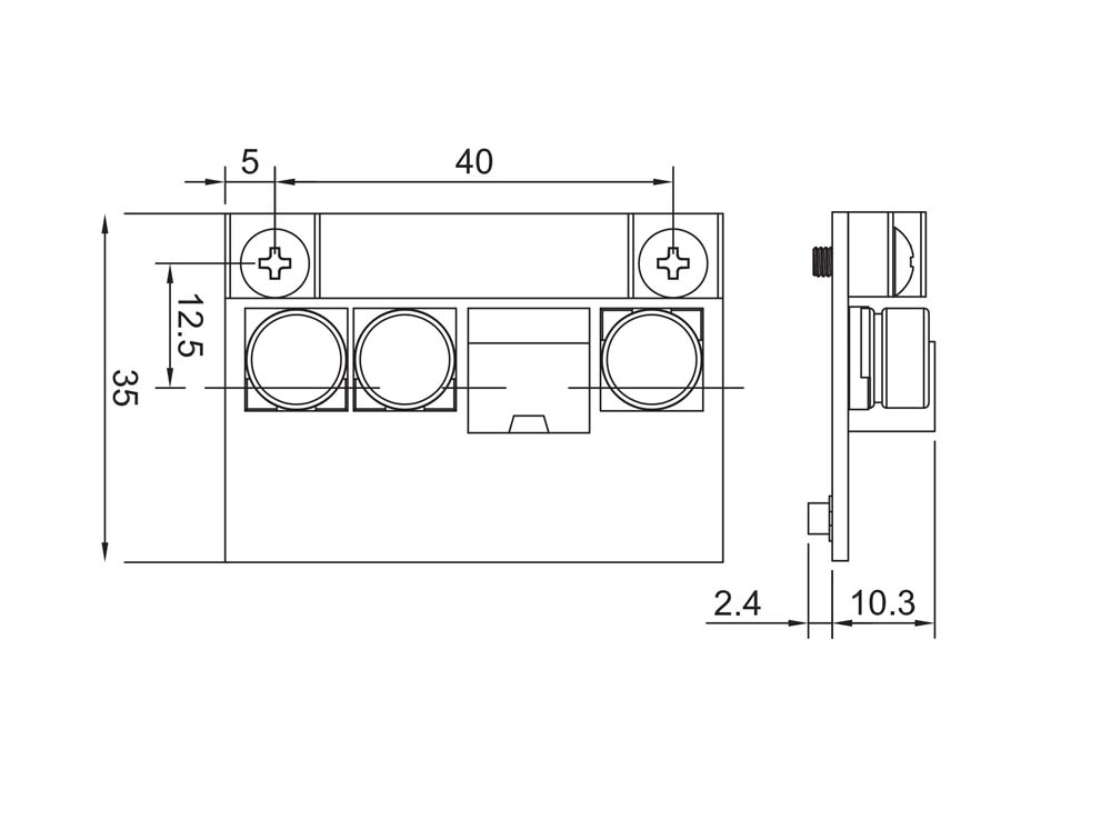 Erweiterungskarte CFM-PoE02-R11 Skizze Erweiterungskarte CFM-PoE02-R11 Skizze