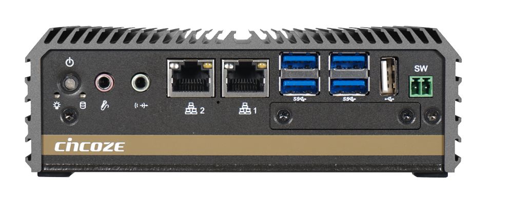 Embedded PC DA-1100-N33-R10 front Embedded PC DA-1100-N33-R10 front