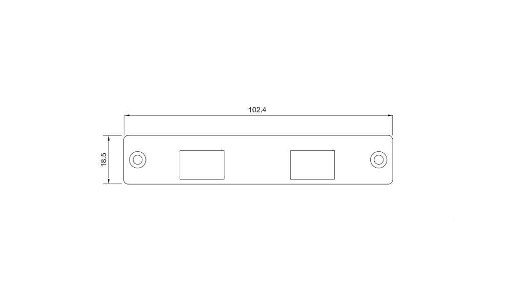 Universal Bracket UB1328 Skizze