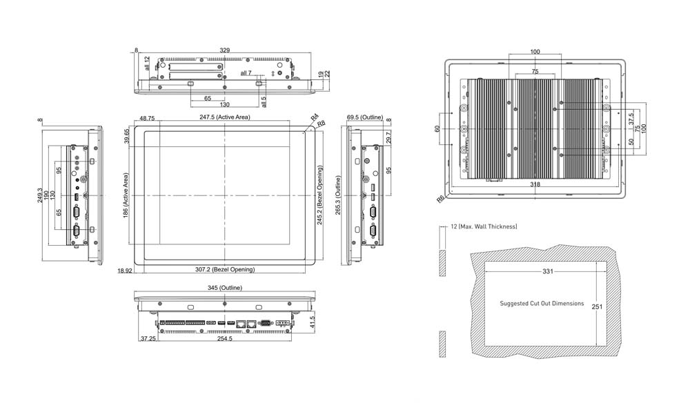 PPC CV-112HC-R11/P2102-i5-R10 Skizze 2 PPC CV-112HC-R11/P2102-i5-R10 Skizze 2