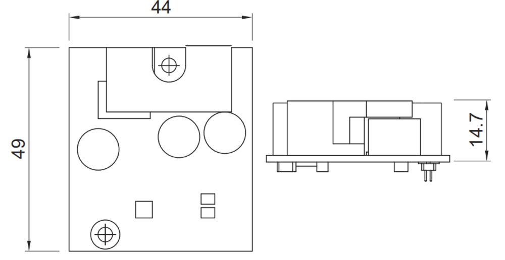 Erweiterungsmodul CFM-PoE100-R10 Top Erweiterungsmodul CFM-PoE100-R10 Top