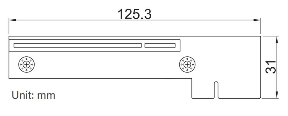 Riser Card RC-PI-02 Top Riser Card RC-PI-02 Top