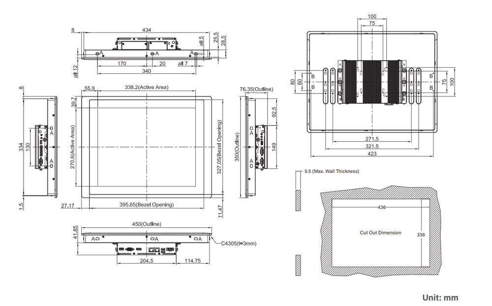 CV-117C-R11/P1201-X6211E-R10 PPC In-Out CV-117C-R11/P1201-X6211E-R10 PPC In-Out