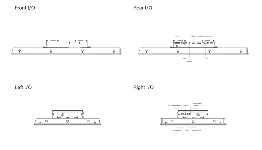 CV-W121R-R10/M1101-R10 Industriemonitor6 CV-W121R-R10/M1101-R10 Industriemonitor6