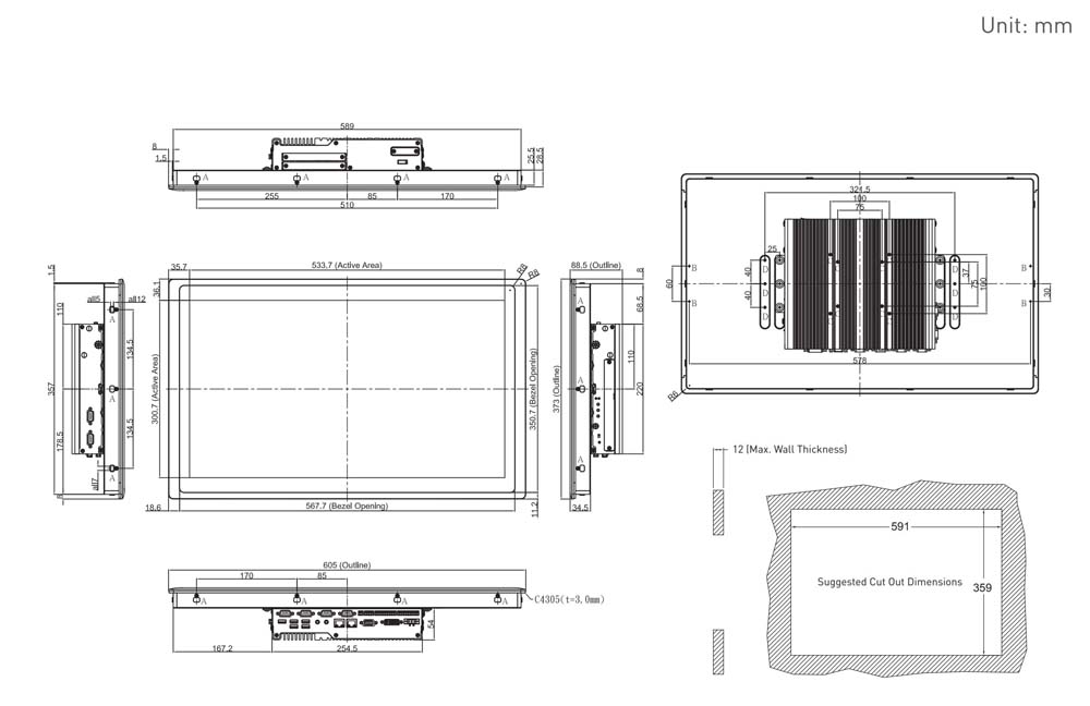 PPC CV-W124C-R10/P2002-i5-R10 Skizze 2