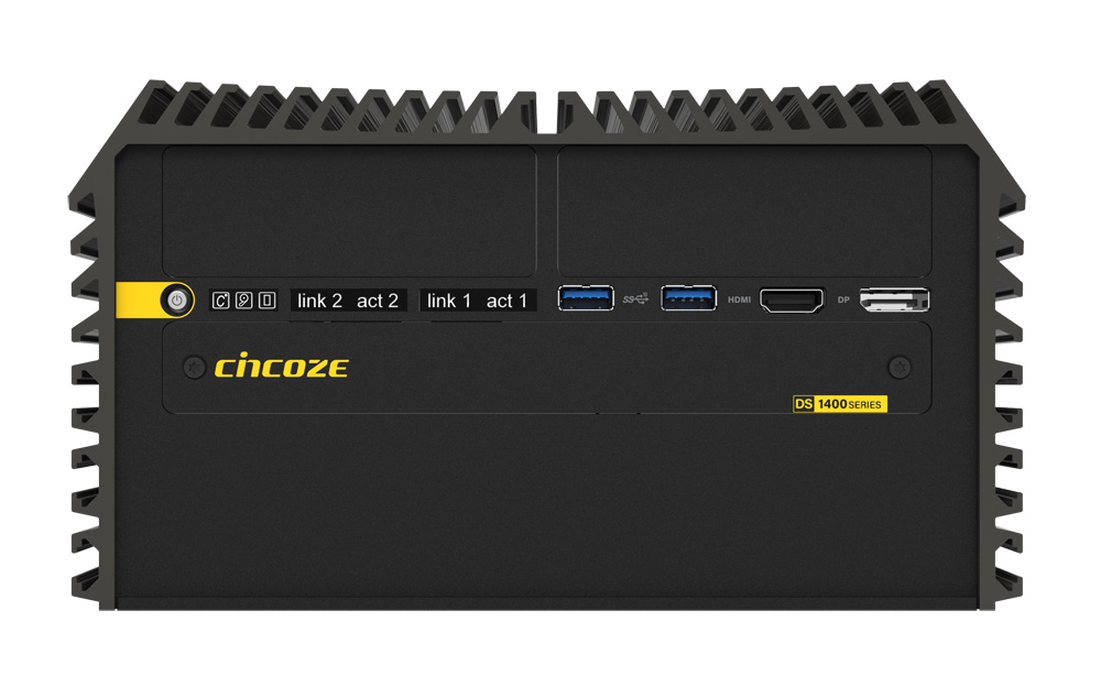 DS-1402-R10 Embedded PC Frontseite DS-1402-R10 Embedded PC Frontseite