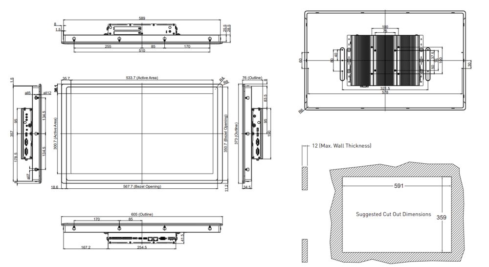 PC Modul CS-W124C-R10/P2102-i3-R10 PC Modul CS-W124C-R10/P2102-i3-R10