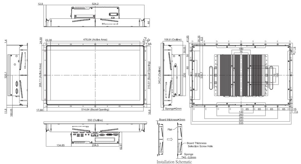 CO-W121C-R10/P2002E-i3-E4-R10 2-Skizze CO-W121C-R10/P2002E-i3-E4-R10 2-Skizze