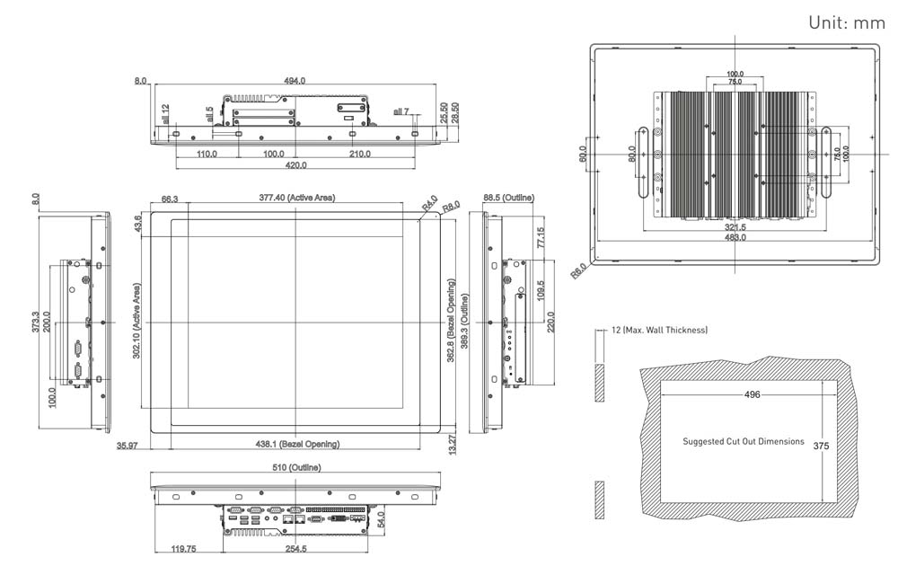 PPC CS-119C-R10/P2002-i5-R10 Skizze 2