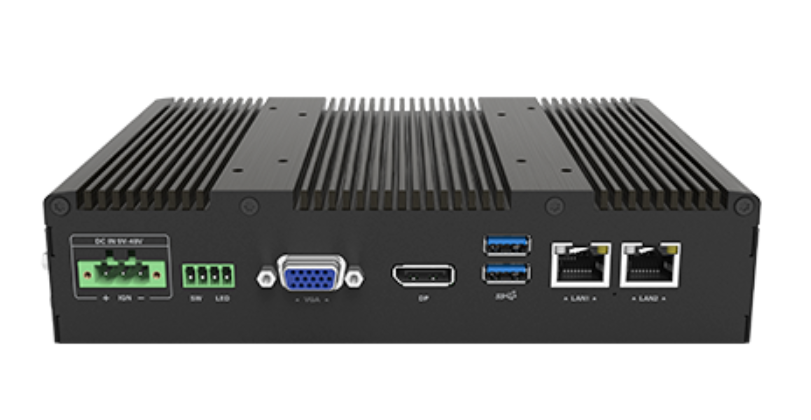 Box PC P1301-i3-R10 back Box PC P1301-i3-R10 back