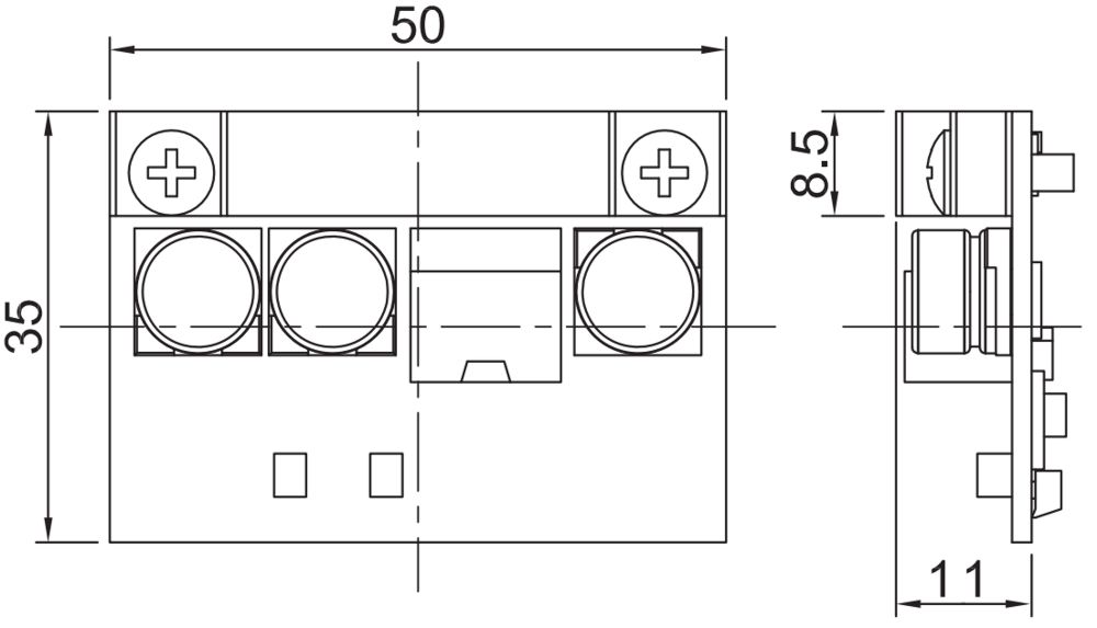Erweiterungskarte CFM-PoE04-R11 Top Erweiterungskarte CFM-PoE04-R11 Top