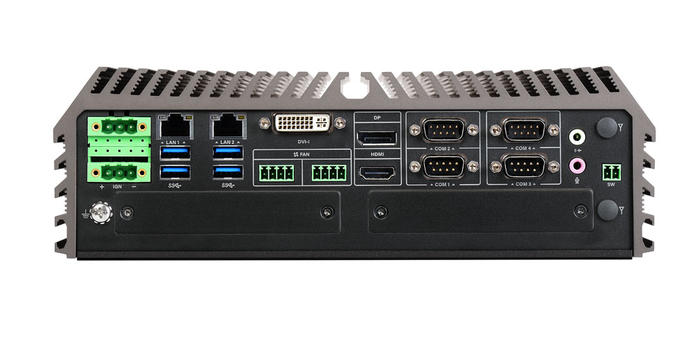 Embedded PC GM-1000 GPU-Computing back Embedded PC GM-1000 GPU-Computing back