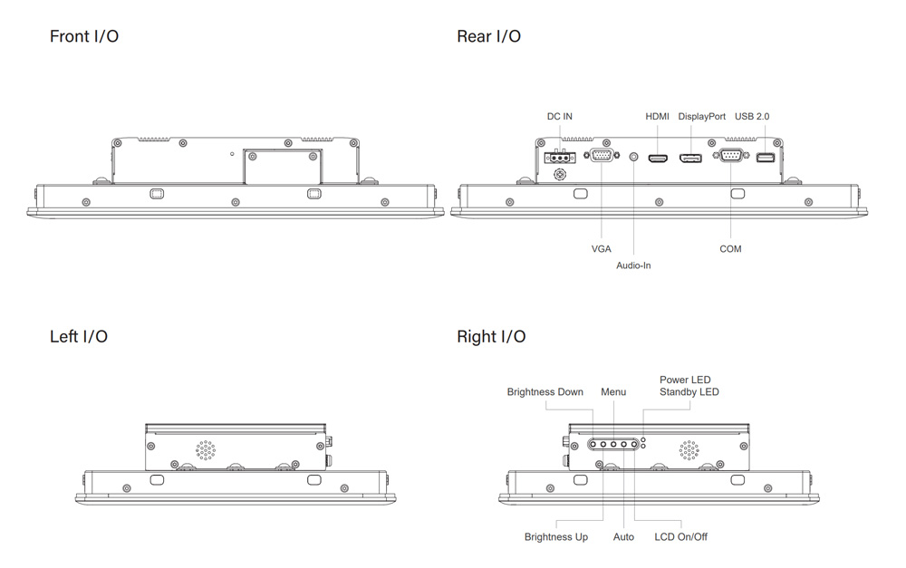 CV-112HC-R11/M1101-R10 Industriemonitor6 CV-112HC-R11/M1101-R10 Industriemonitor6