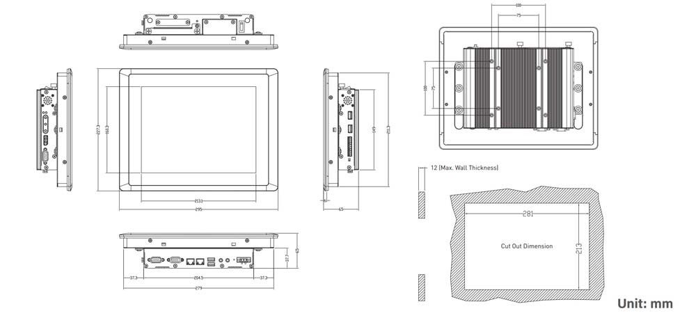 PPC CV-110HR-R10/P1001-R10 02-Skizze PPC CV-110HR-R10/P1001-R10 02-Skizze