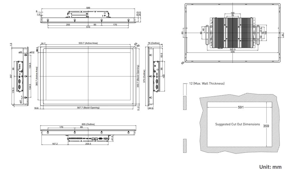 PPC CV-W124C-R11/P2102-i5-R10 Skizze 2 PPC CV-W124C-R11/P2102-i5-R10 Skizze 2