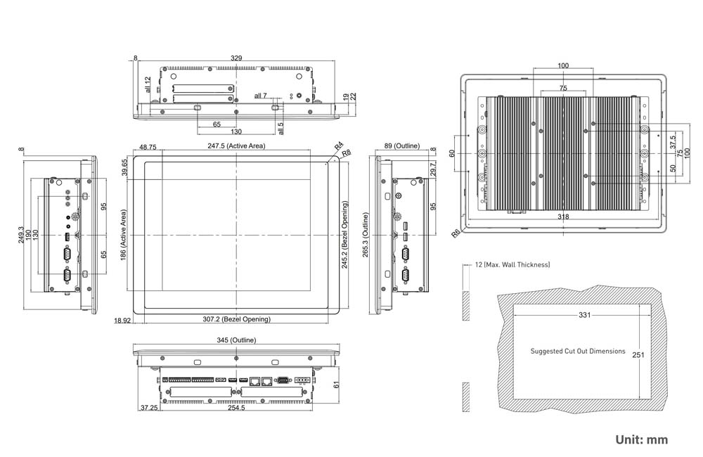 PPC CV-112C-R11/P2102E-i5-R10 Skizze 2 PPC CV-112C-R11/P2102E-i5-R10 Skizze 2