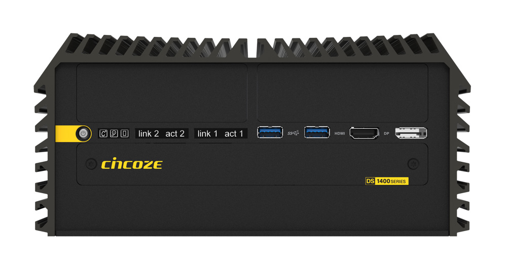 DS-1401-R10 Embedded PC Frontseite DS-1401-R10 Embedded PC Frontseite