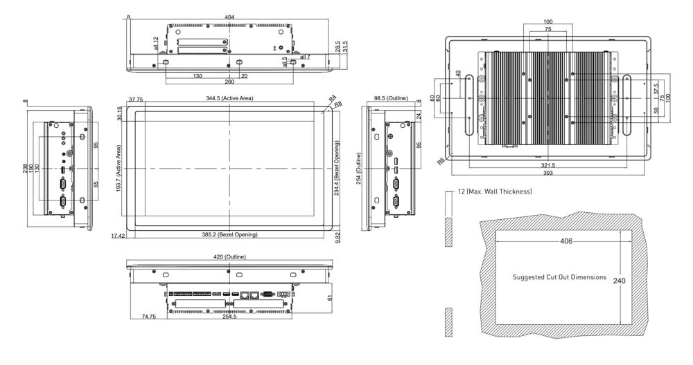 PPC CS-W115FHC-R10/P2102E-i3-R10 Skizze2 PPC CS-W115FHC-R10/P2102E-i3-R10 Skizze2